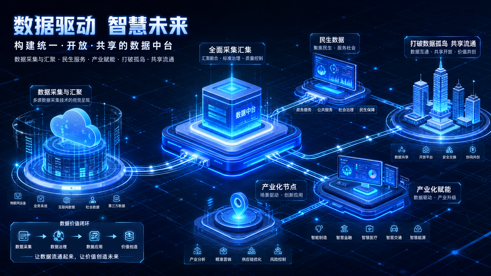 数据分析 PPT 模板预览图